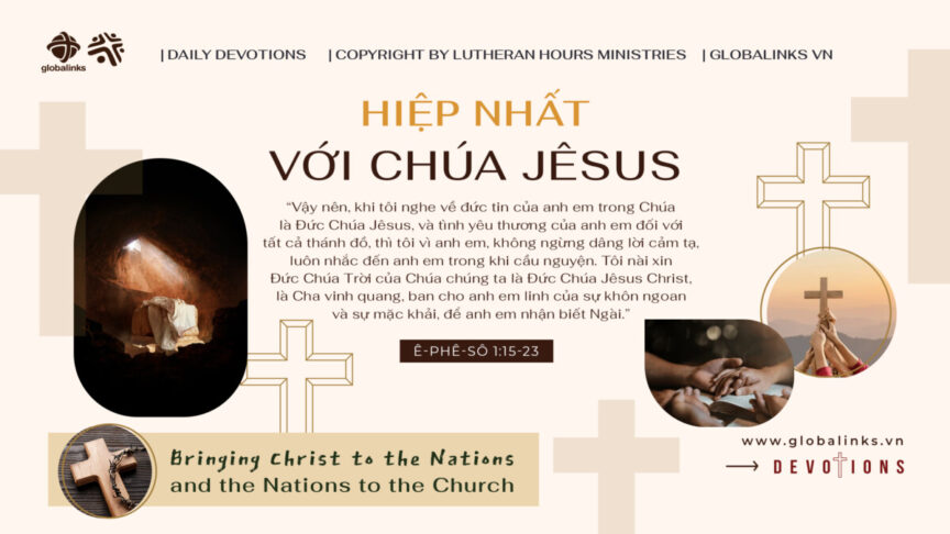 HIỆP NHẤT VỚI CHÚA JÊSUS