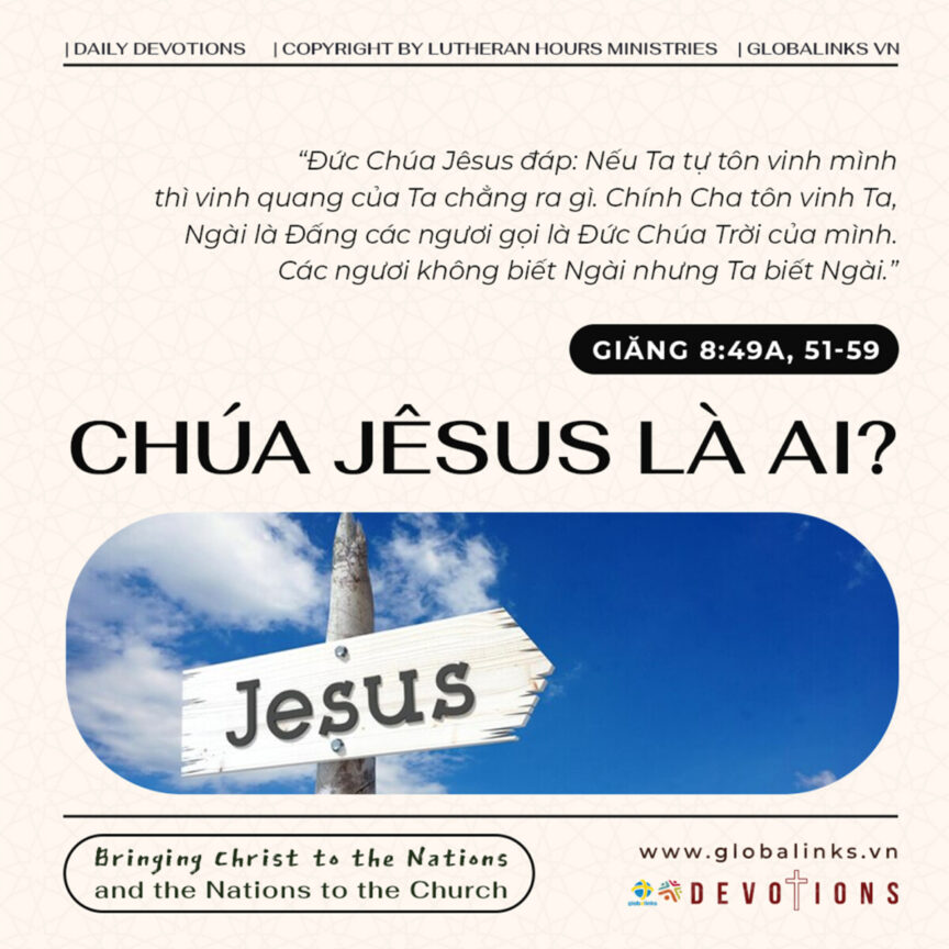 CHÚA JÊSUS LÀ AI?